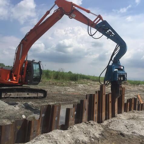 菲利賓打拉森樁工地