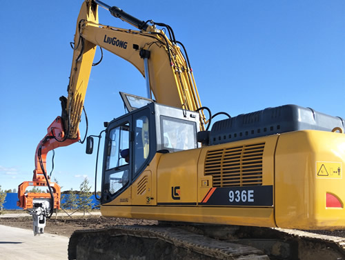 高頻液壓振動打樁機